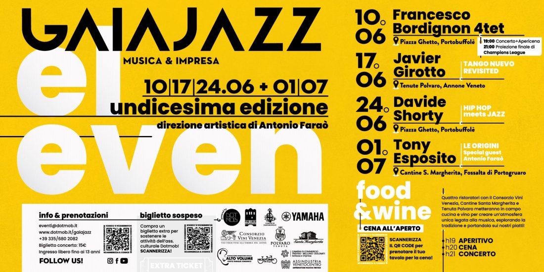 GAIAJAZZ MUSICA & IMPRESA UNDICESIMA EDIZIONE