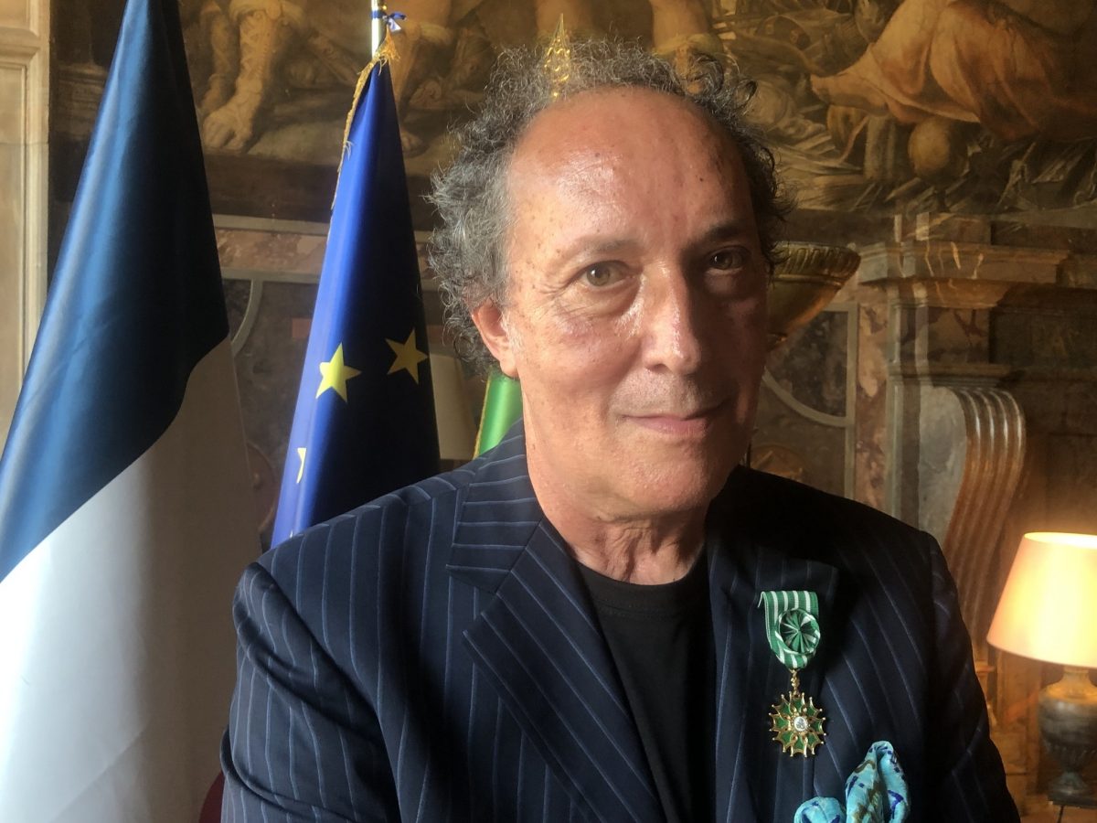 Fulvio Abbate nominato officier de l'Ordre des arts et des lettres in Francia